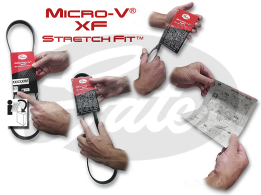 Micro-V® Horizon Stretch Fit GATES (4PK1102SF)